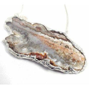 Lace Agate Necklace